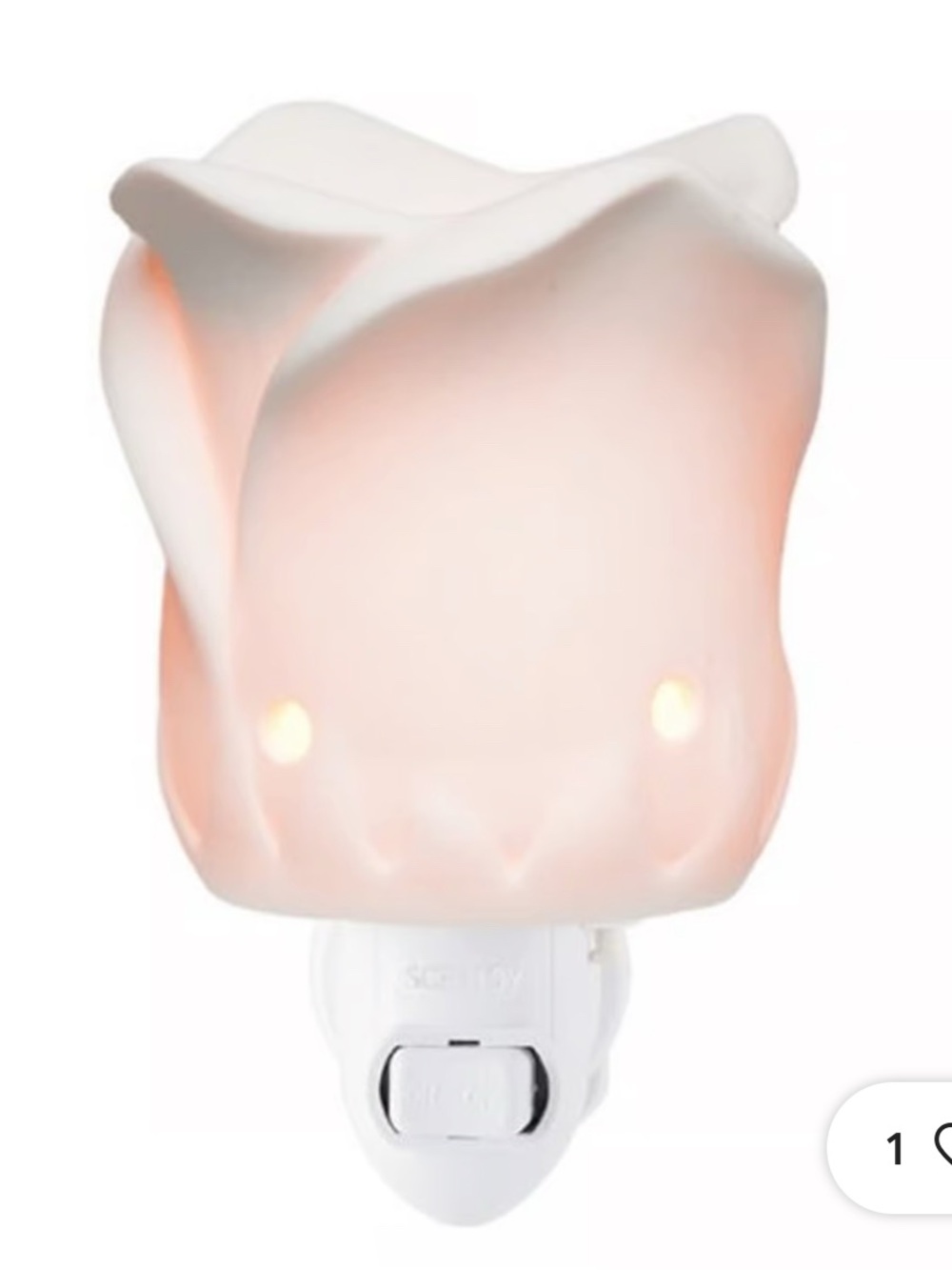 Tea rose Scentsy wall warmer